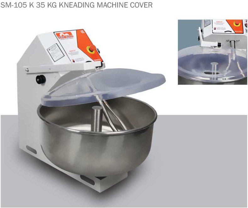 Süper Mikser SM-105 CE 35KG Hamur Yoğurma Makinesi 220V/380V