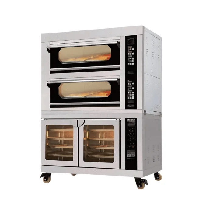 By Kitchen İki Katlı Taş Tabanlı Fırın