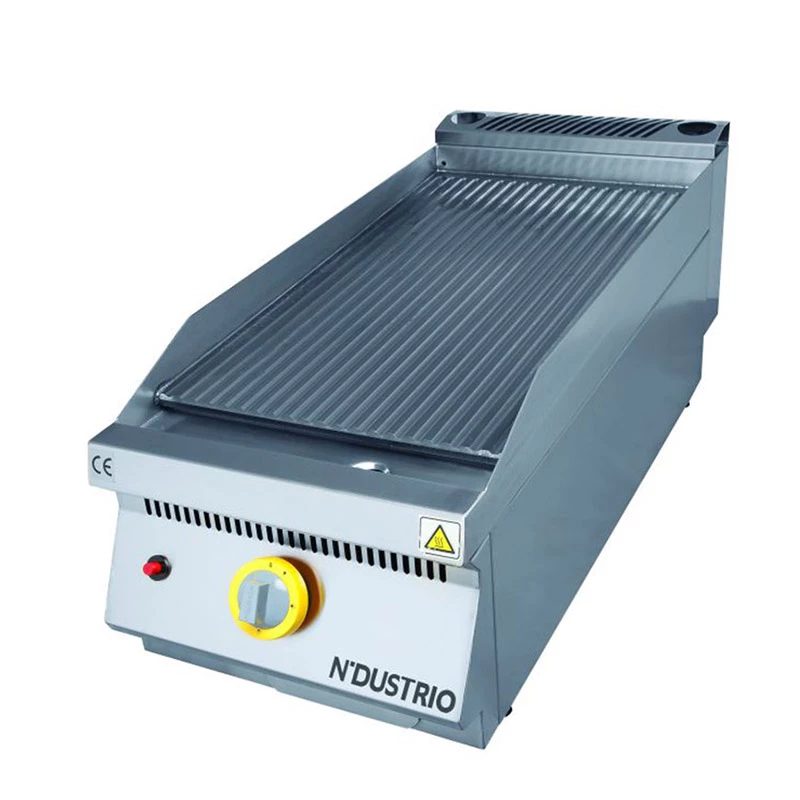 Ndustrio LGG-7010R SET ÜSTÜ GAZLI NERVÜRLÜ IZGARA