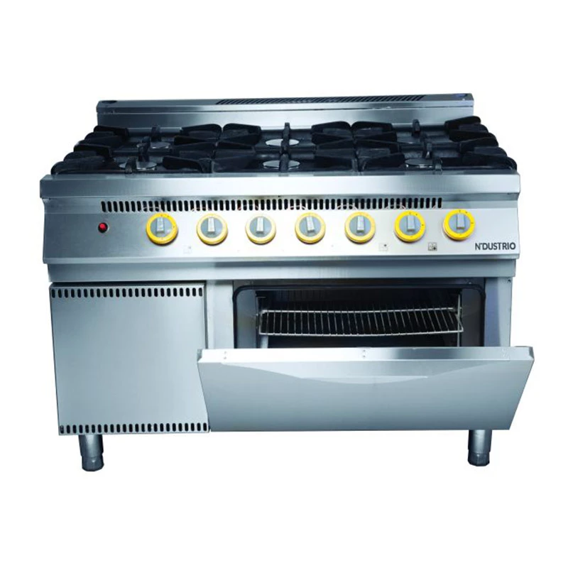 Ndustrio MGR-940 GAZLI KUZİNE, ALTI AÇIK ATEŞ + 1 FIRIN