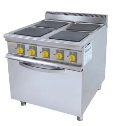 Ndustrio MER-920 ELEKTRİKLİ KUZİNE DÖRT KARE PLEYT + 1 FIRIN