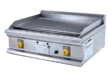 Ndustrio MGG-920R SET ÜSTÜ GAZLI NERVÜRLÜ IZGARA