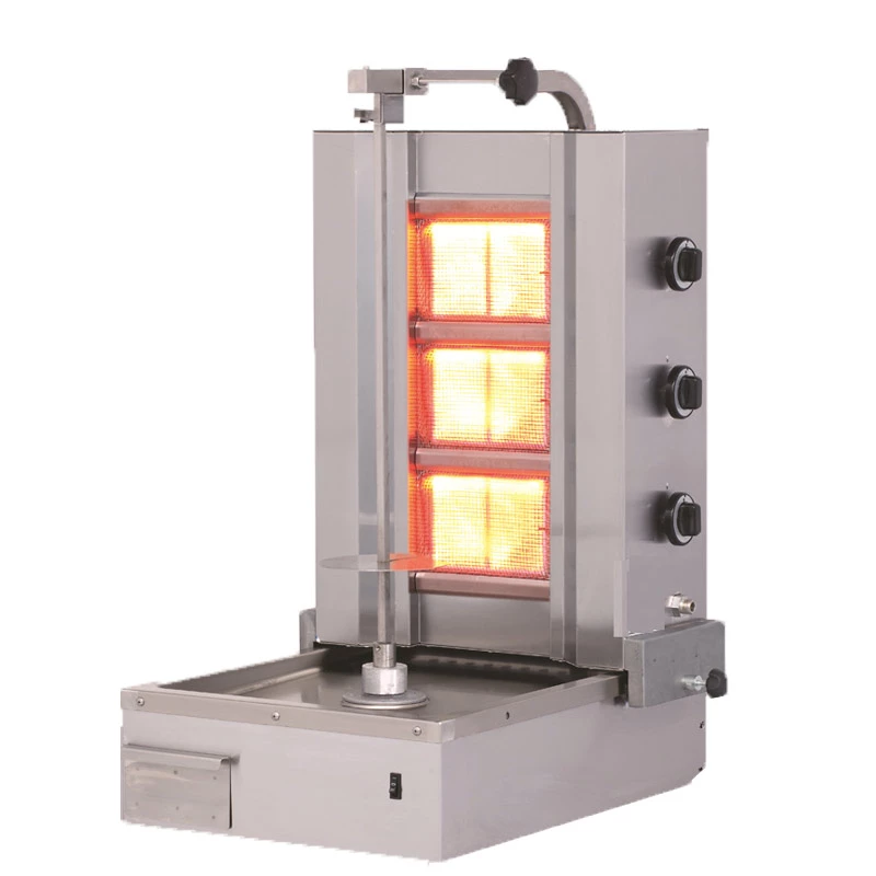 Ndustrio GDG-3A GAZLI ALTTAN MOTORLU HAREKETLİ DÖNER OCAĞI