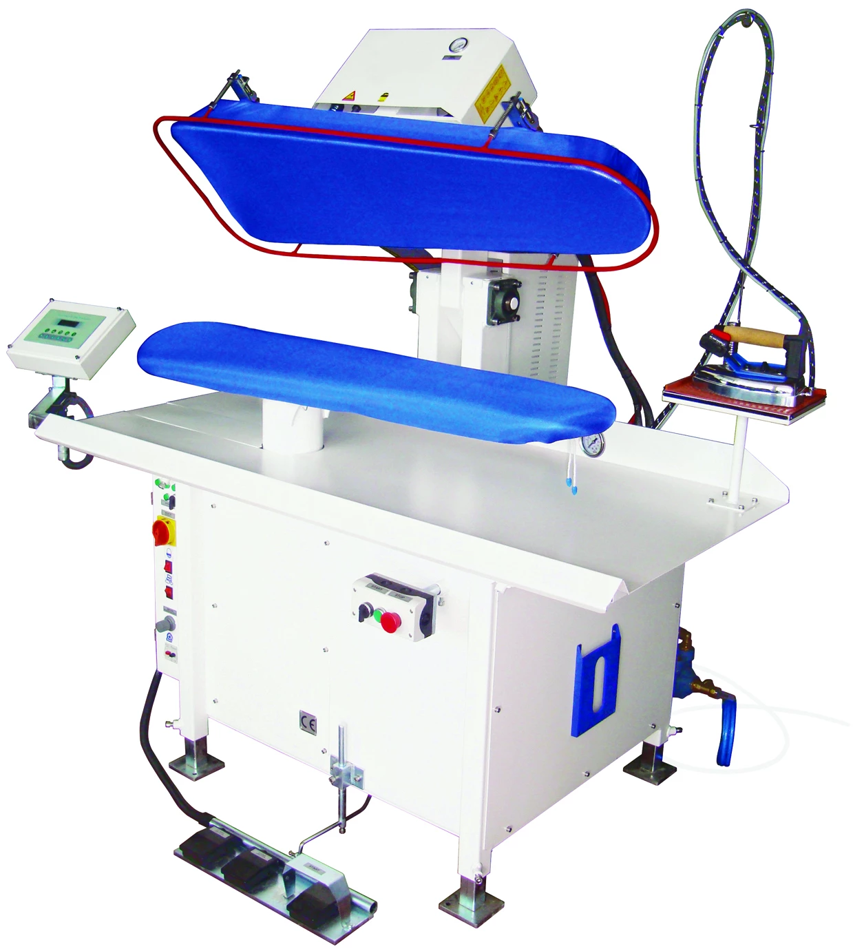 Ndustrio UPP2A KURU TEMİZLEME TİPİ PNÖMATİK PRES ÜTÜ-MERKEZİ BUHARLI