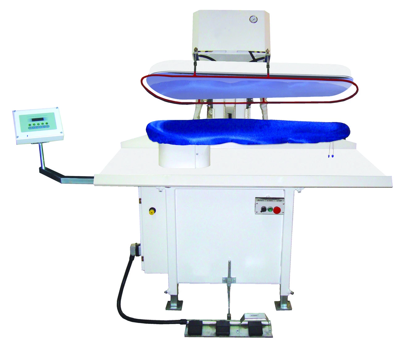 Ndustrio UPP2AC ÇAMAŞIRHANE TİPİ PRES ÜTÜ-MERKEZİ BUHARLI