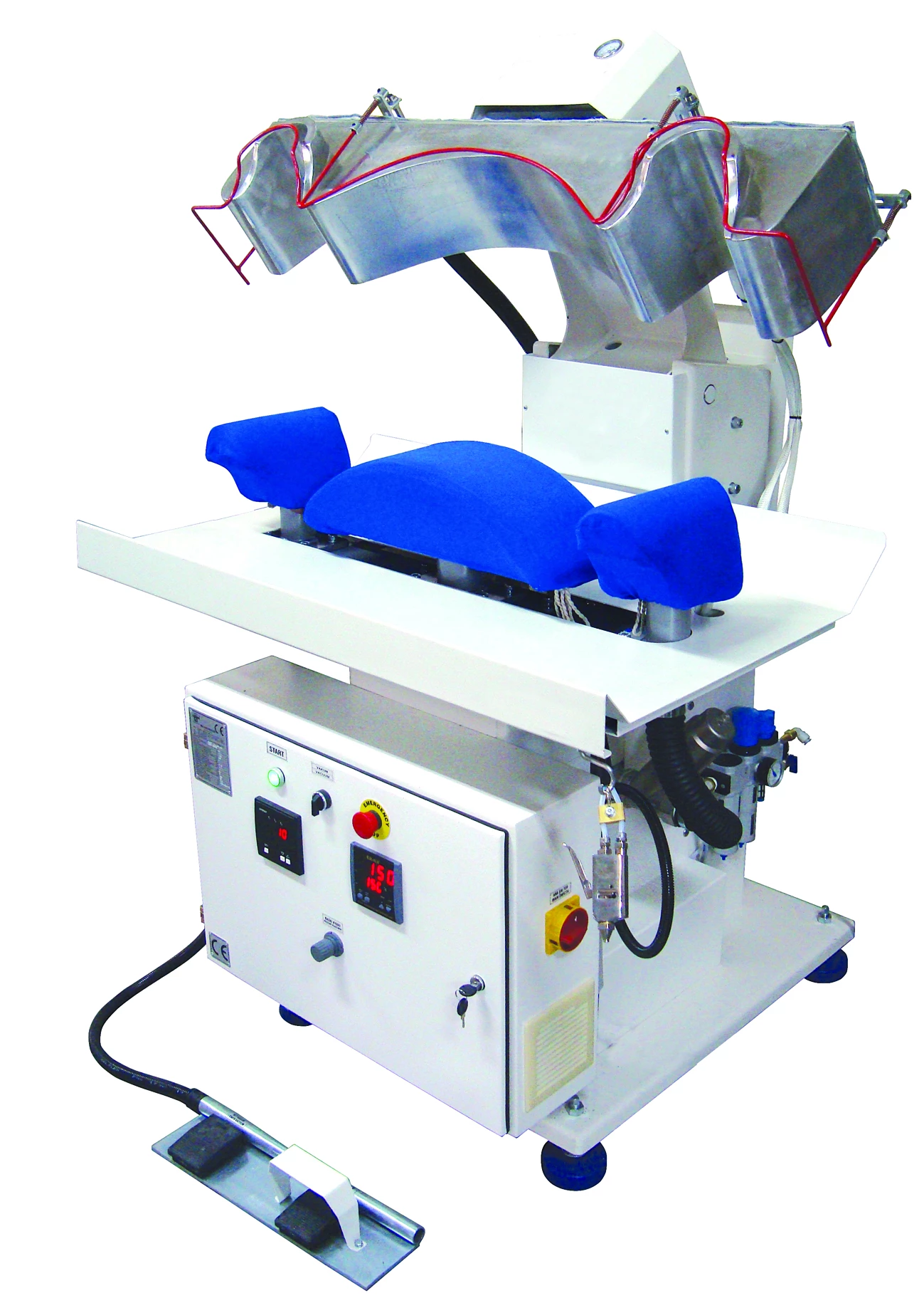 Ndustrio GYMP YAKA MANŞET ÜTÜSÜ-MERKEZİ BUHARLI