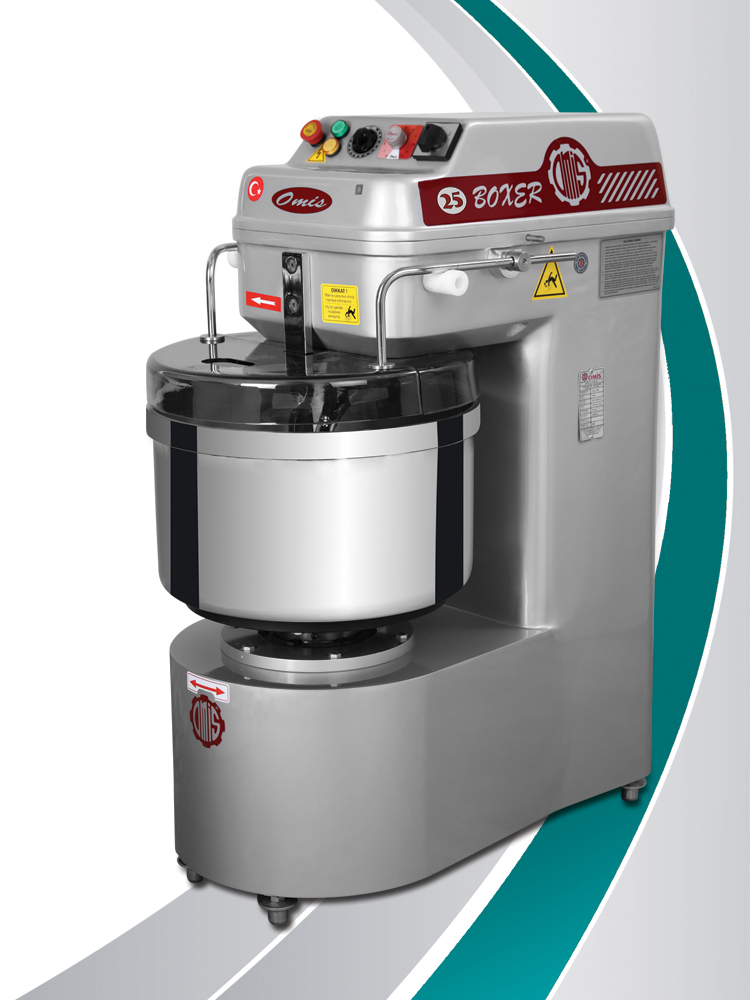 HIZ KONTROLLÜ OMİS SPİRAL HAMUR YOĞURMA MAKİNAS 25 KG 