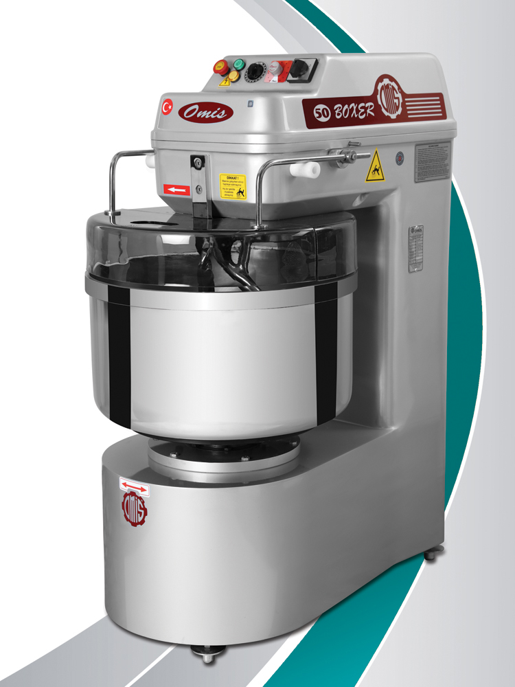 HIZ KONTROLLÜ OMİS SPİRAL HAMUR YOĞURMA MAKİNASI 50 KG